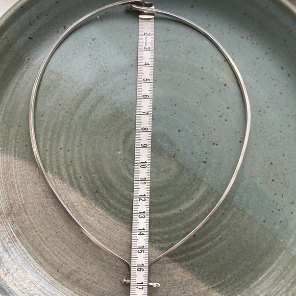 Monaco Designs Sterling, Turquoise and Mixed Metals Collar Necklace - Picture 13 of 16